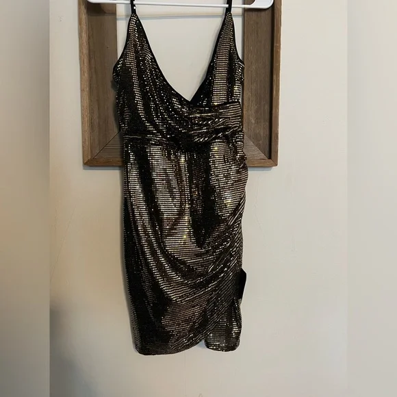 Lulus | Dresses | Lulus Black Ruched Sequin Bodycon Dress | Poshmark